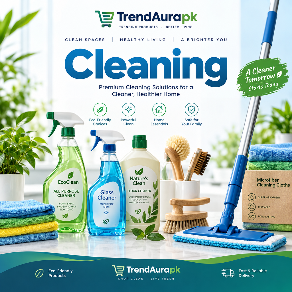 Cleaning Collection Banner - TrendAurapk