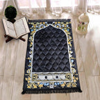 The Velvet Honeycomb Quilted Janamaz prayermat