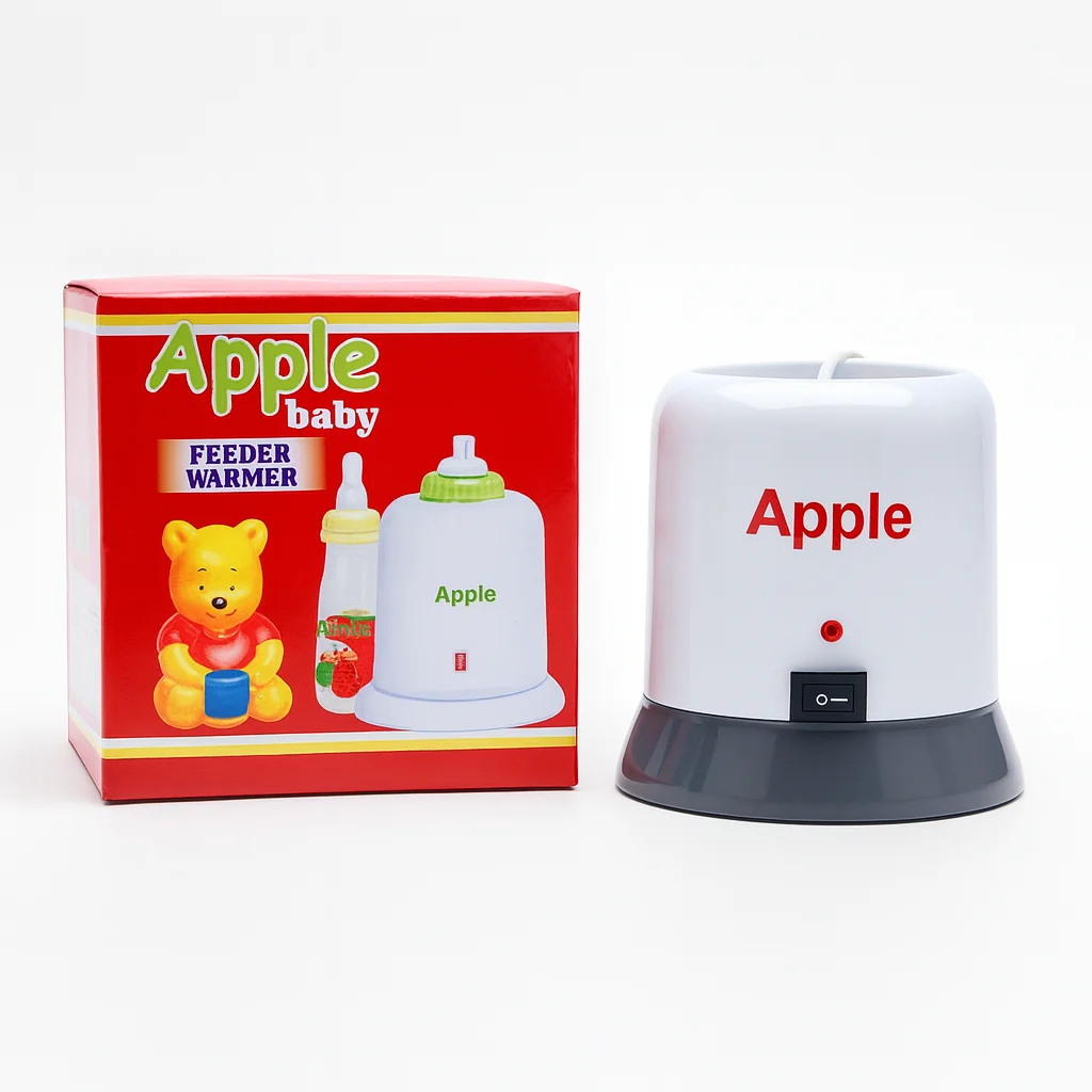 Apple Baby Bottle Warmer – Portable & Safe Milk Warmer