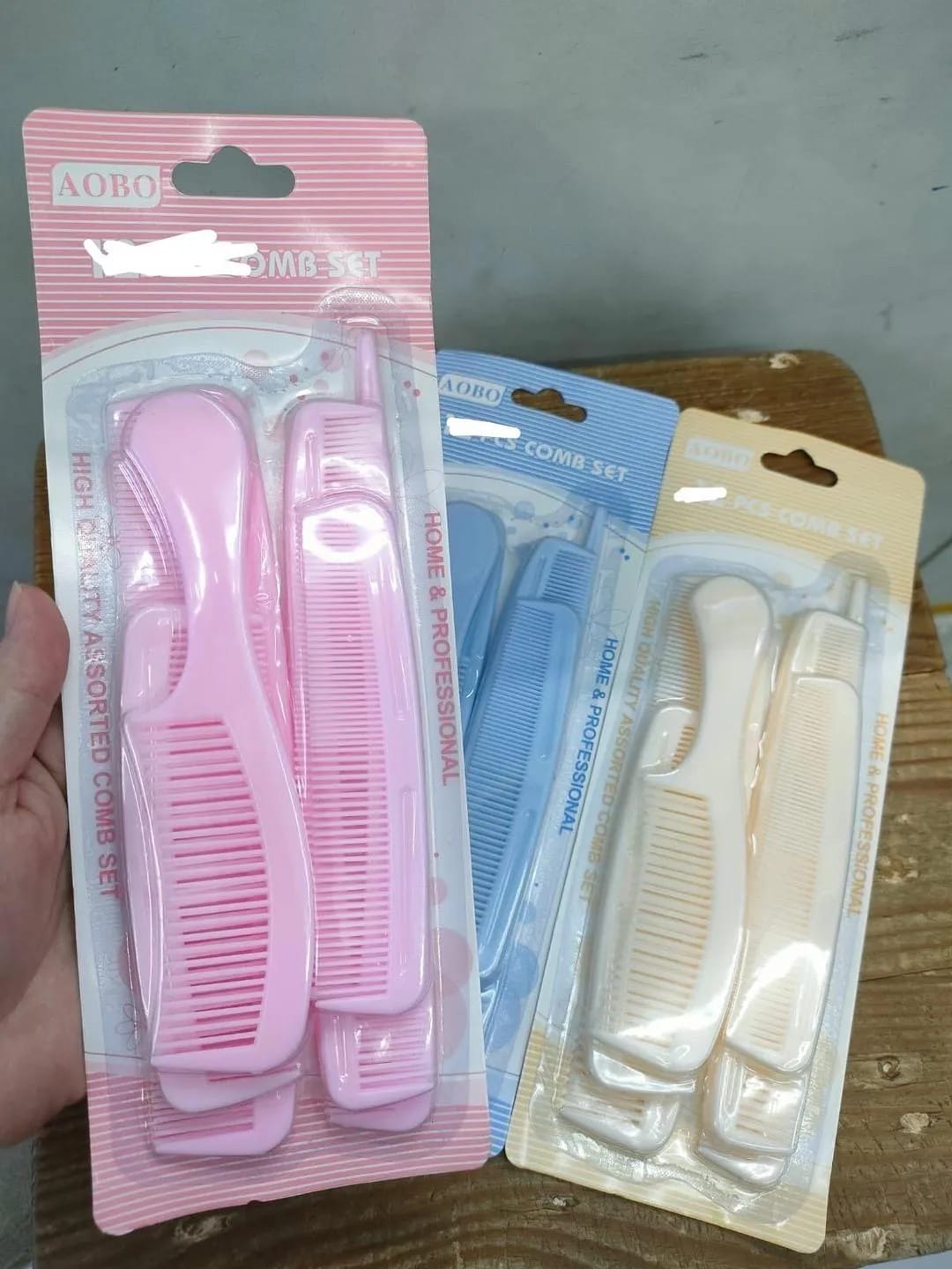 6 Pcs Hair Comb Set