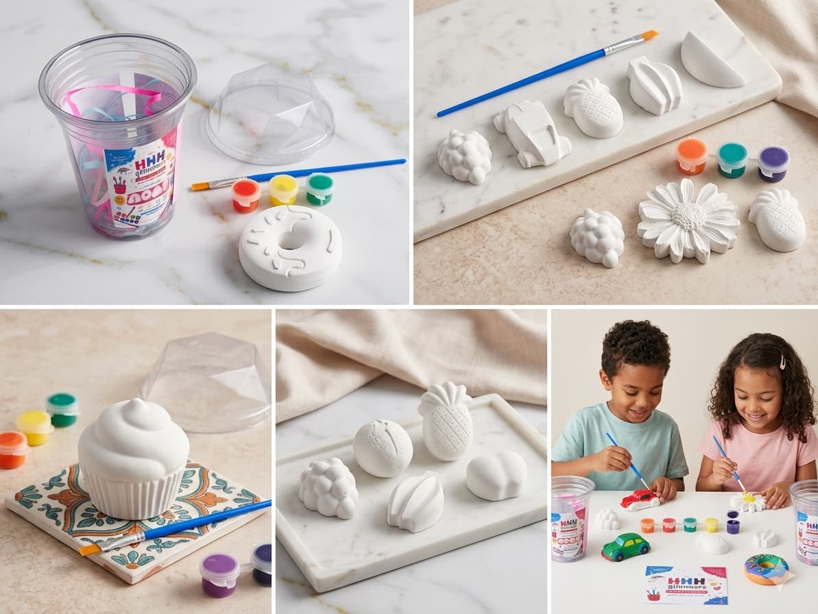 DIY Paint Kit for Kids - Plaster Figures