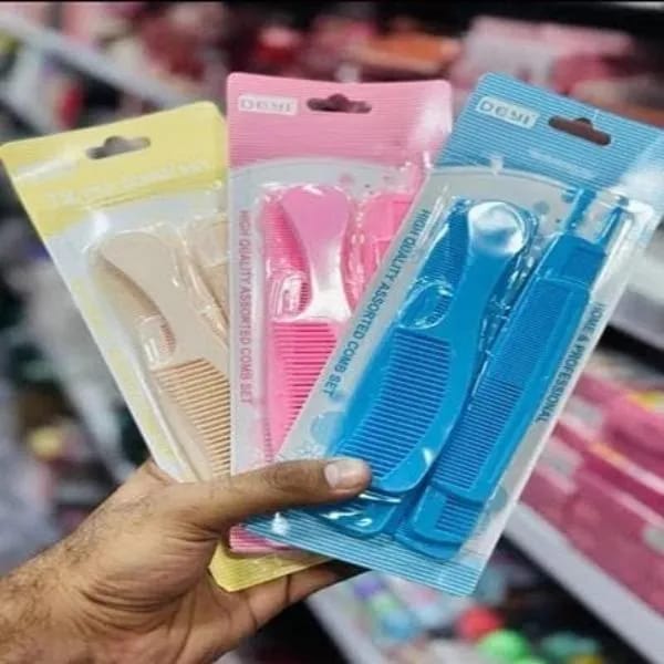 6 Pcs Hair Comb Set