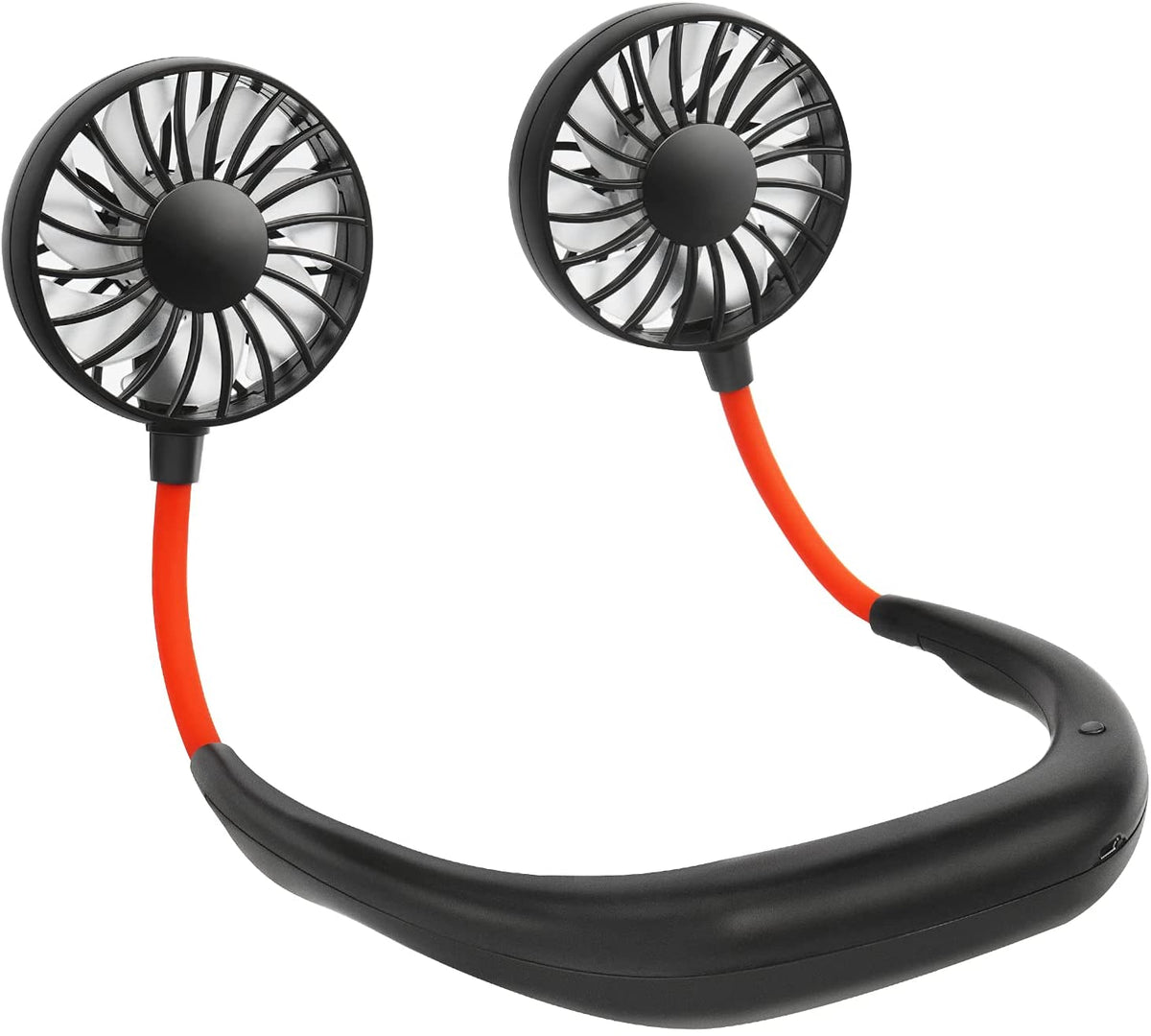 360° Adjustment USB Portable Hands-Free Neck Fan