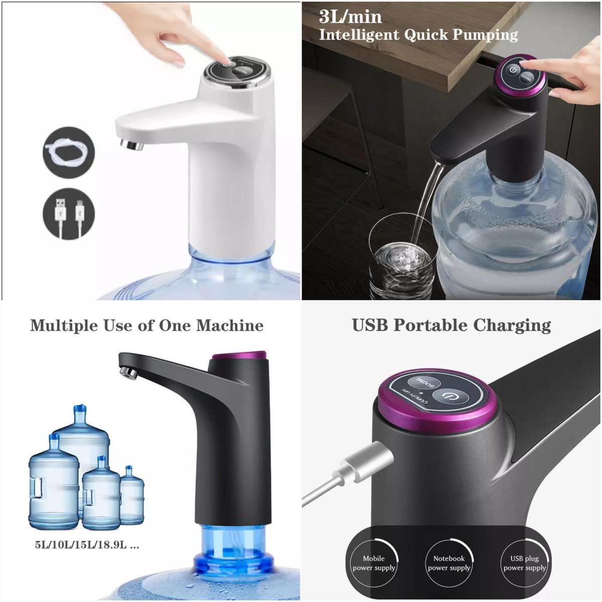 Touch Intelligent Electric Water Dispenser Pump