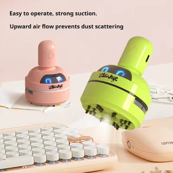Mini Cartoon Desktop Vacuum Cleaner