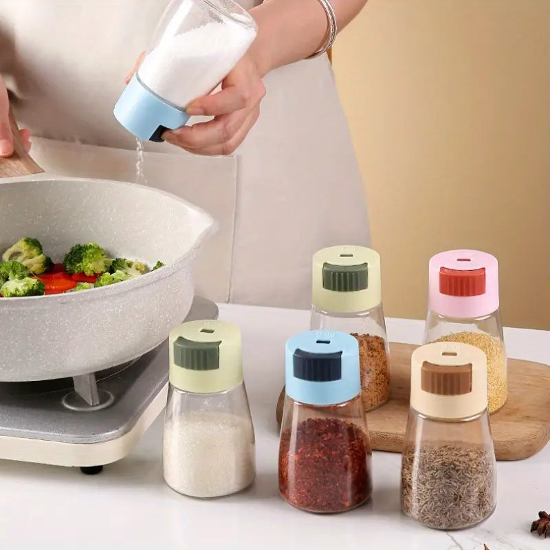 Sealed Seasoning Quantitative Bottle Salt & Pepper Dispenser