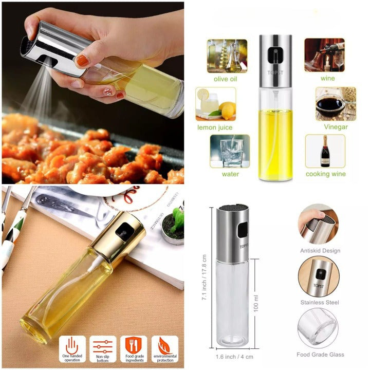 Glass Cooking Oil Sprayer Bottle