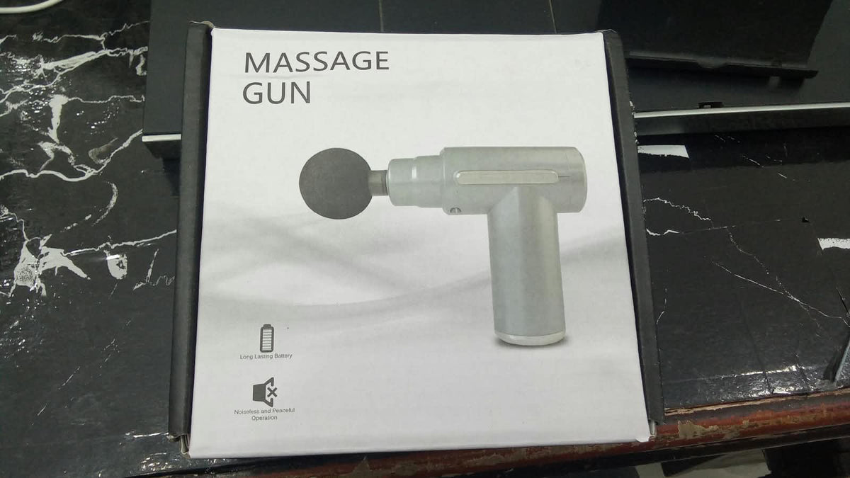 Smart Quiet Massage Gun with 4 Heads