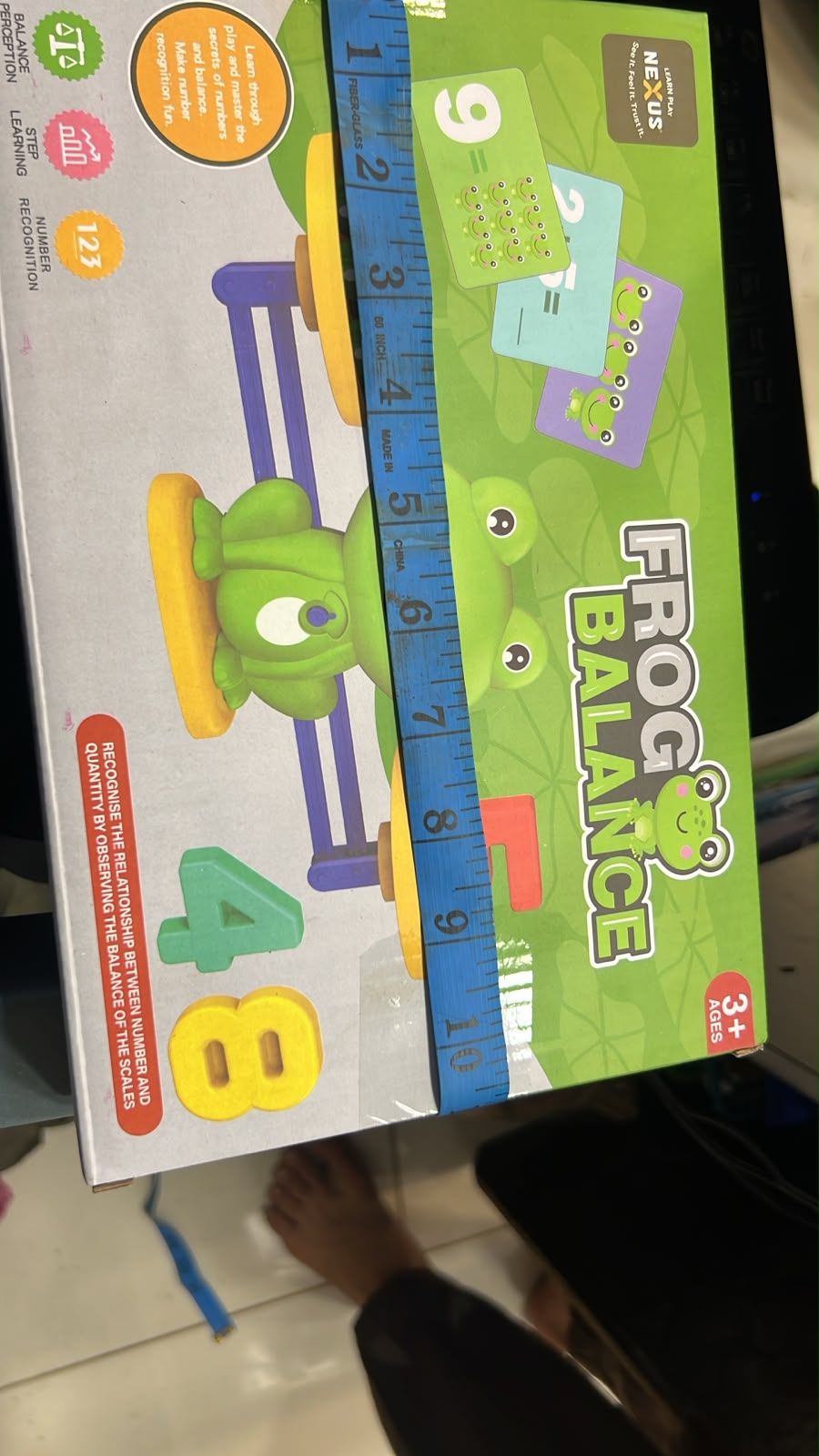 Frog Balance Math Counting Toy