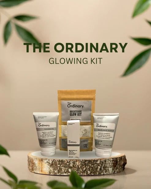 Face & Hand Brightening Glow Kit – Niacinamide + Zinc | Paraben-Free