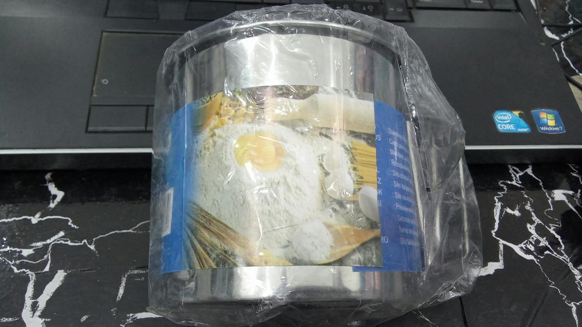 Stainless Steel Flour Sifter Cup – Hand-Squeeze Baking Sifter