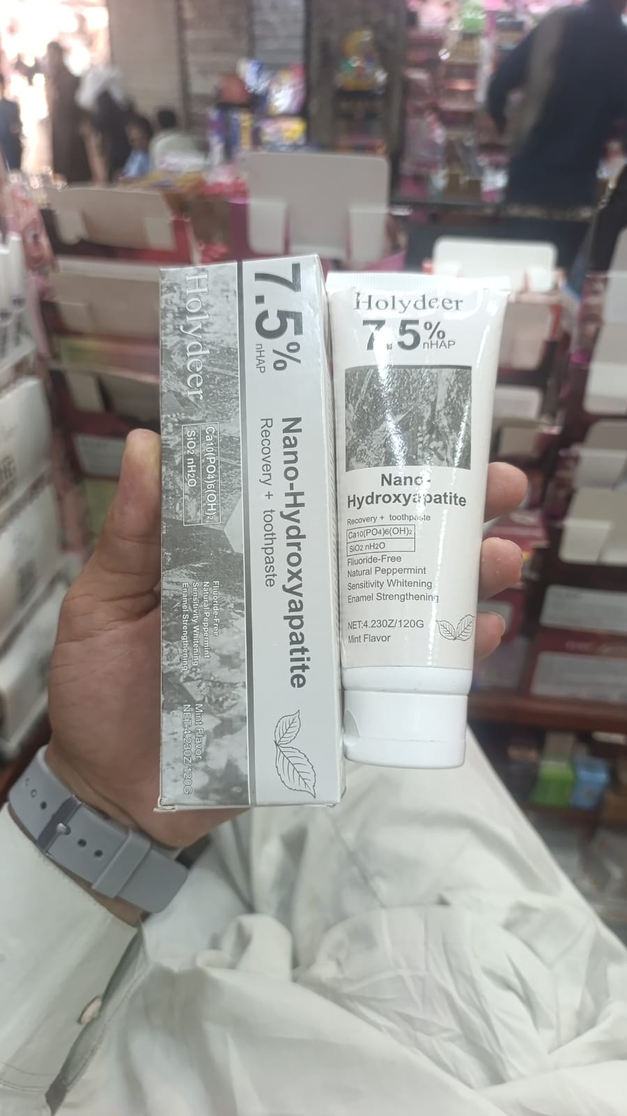 Holydeer Recovery Toothpaste 120g - Nano-Hydroxyapatite