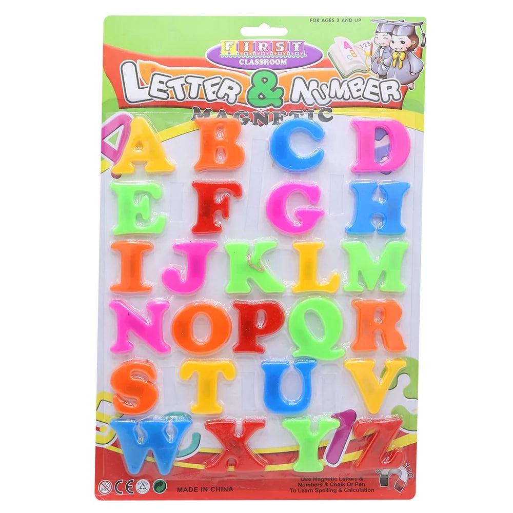 Magnetic Letters & Numbers Educational Set for Kids