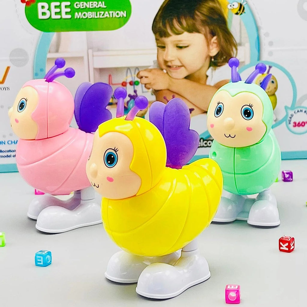 Bee Cartoon Chain Toy for Kids – Fun Pull & Play Toy