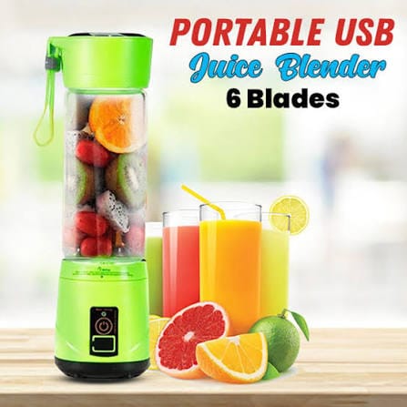 Mini Portable USB Juicer Blender