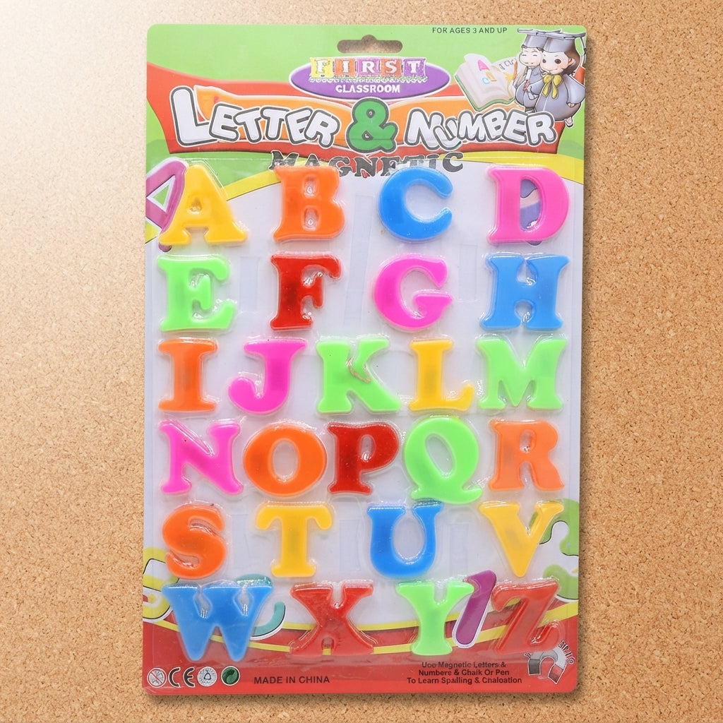 Magnetic Letters & Numbers Educational Set for Kids