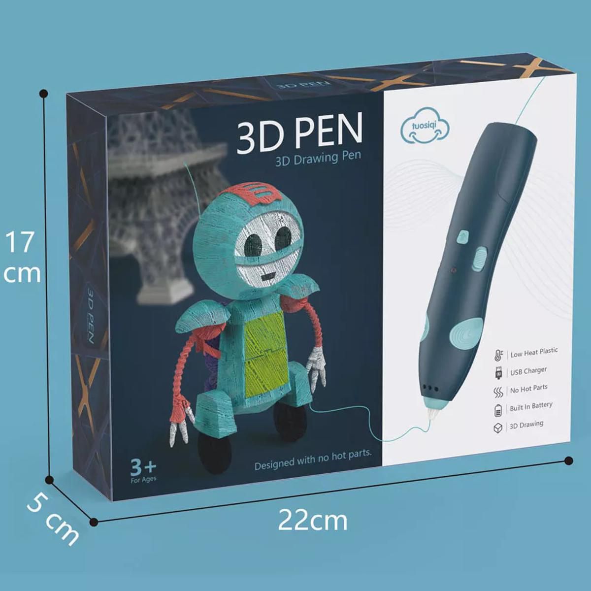 3D Printing Pen for Kids – Safe Creative Art & Craft Pen