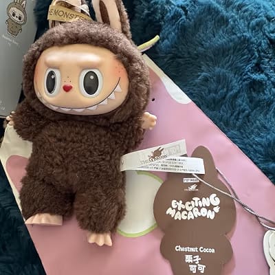 LABUBU Plush Blind Box Doll Keychain – Random Design