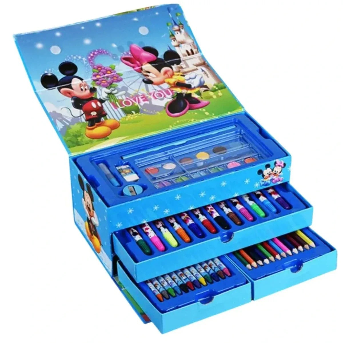 54 Pcs Art Color Kit for Kids – Complete Creative Drawing Set