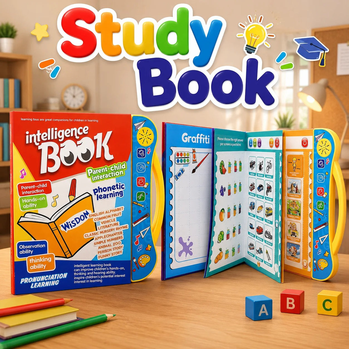 Interactive Intelligent Study Book for Kids