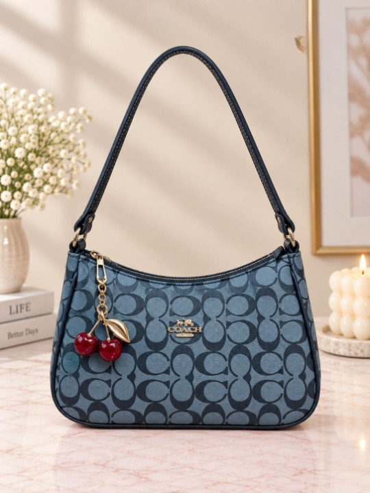 Cherry Curved Shoulder Bag