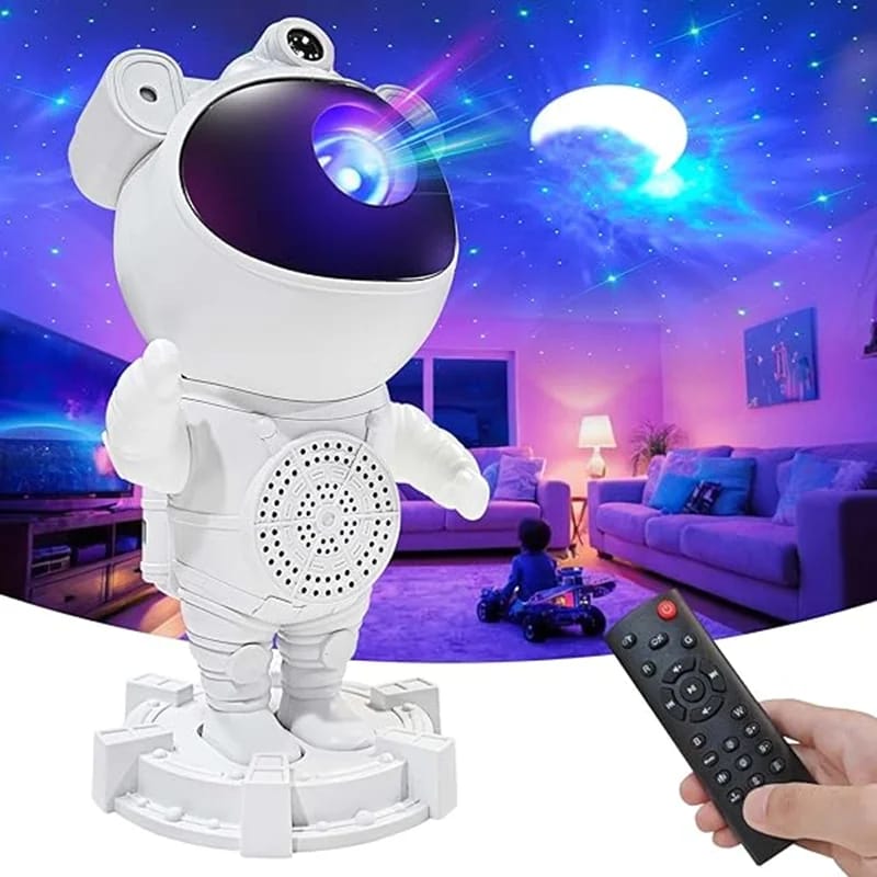 Galaxy Astronaut Star Projector with Bluetooth