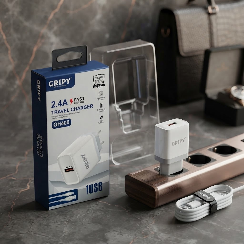 Gripy 2.4A Android Fast Charger