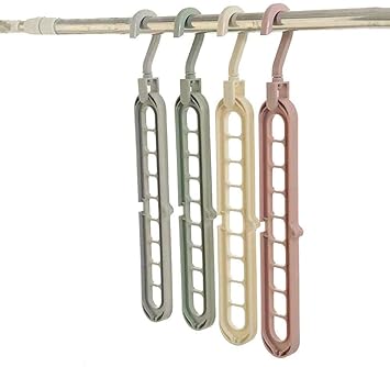 Magic 9-Hole Space Saving Closet Hanger Organizer