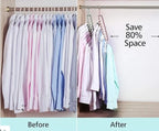 Magic 9-Hole Space Saving Closet Hanger Organizer