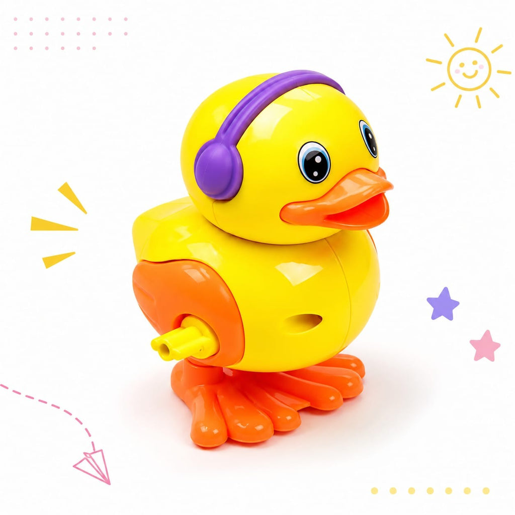 Jumping Duck Chain Toy for Kids – Fun Pull & Jump Toy