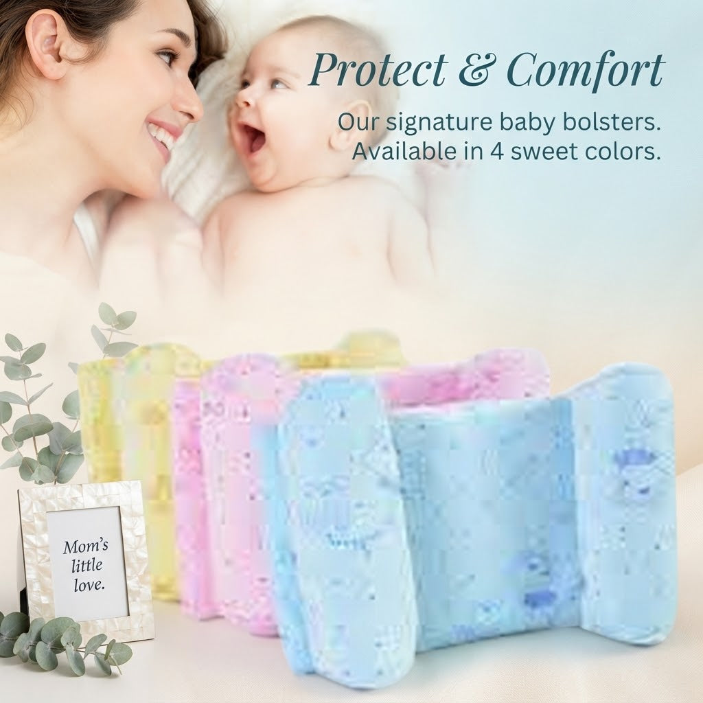Newborn Baby Head Shaping Pillow – Anti-Rollover Infant Pillow