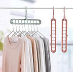 Magic 9-Hole Space Saving Closet Hanger Organizer