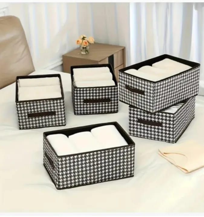 Foldable Clothes Storage Organizer Box