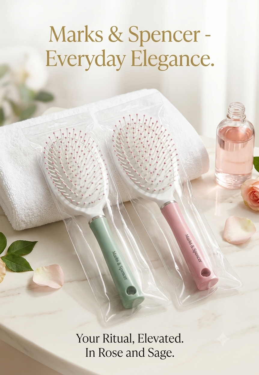 Premium Hair Care Paddle Brush