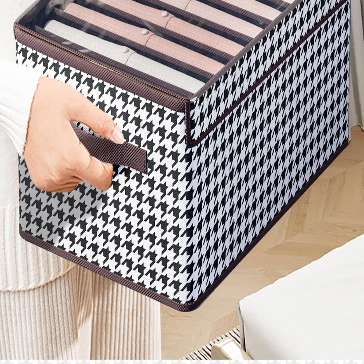Foldable Clothes Storage Organizer Box