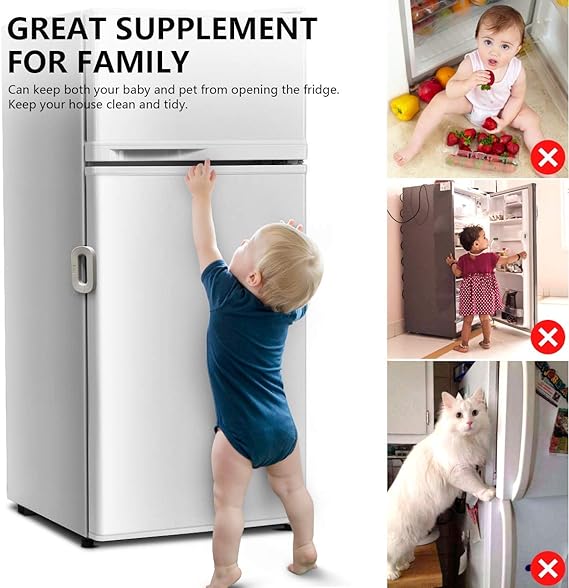 Child Safety Refrigerator Lock, Refrigerator Door Lock