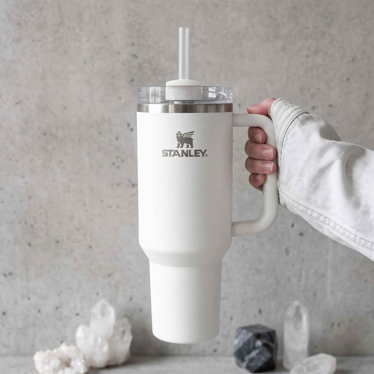 Stanley 40oz Stainless Steel Tumbler - White