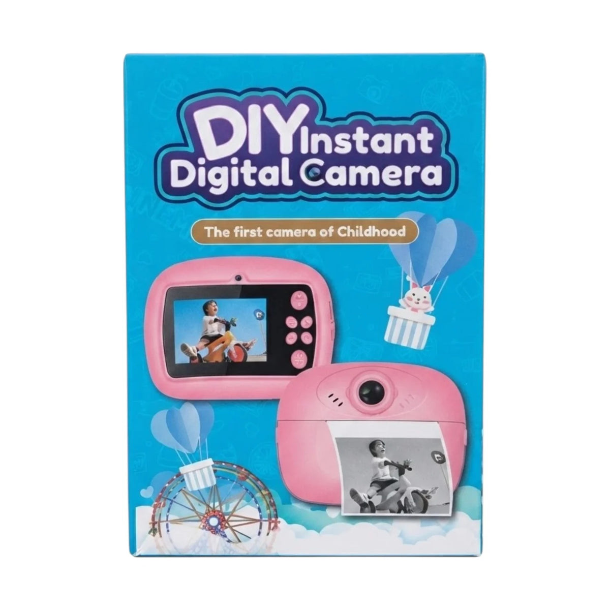 Kids DIY Instant Digital Camera with Photo Printing