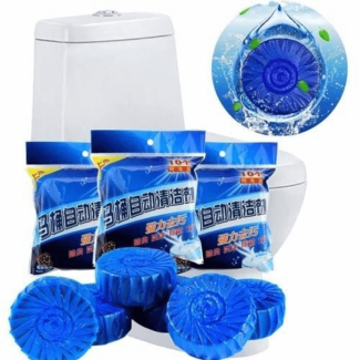 Toilet Cleaning Tablets 10pcs Fragrance Blue