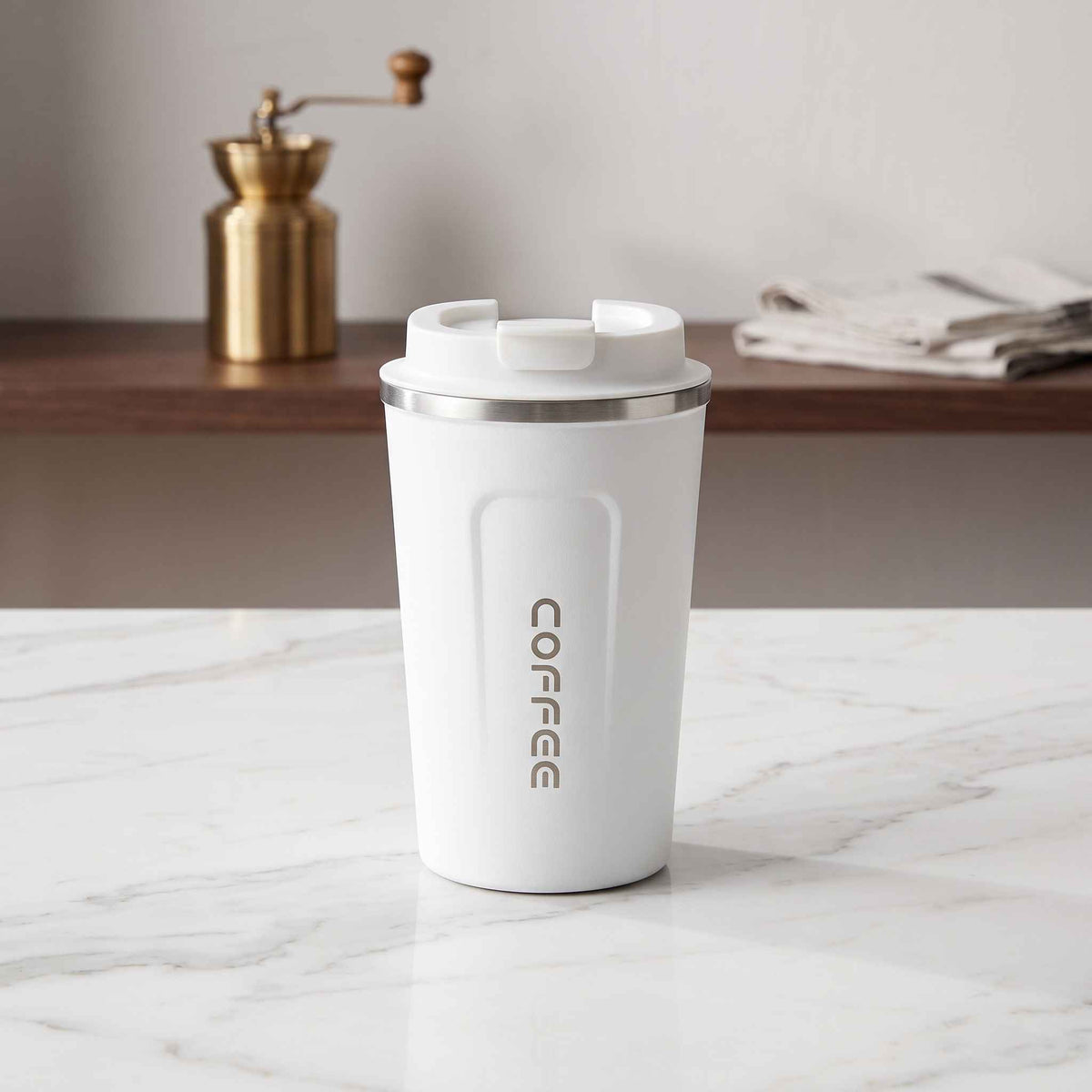 Stainless Steel Coffee Cup 500ml