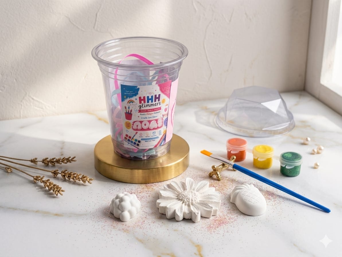 DIY Paint Kit for Kids - Plaster Figures