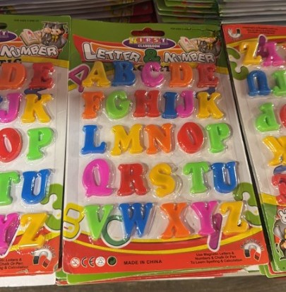 Magnetic Letters & Numbers Educational Set for Kids
