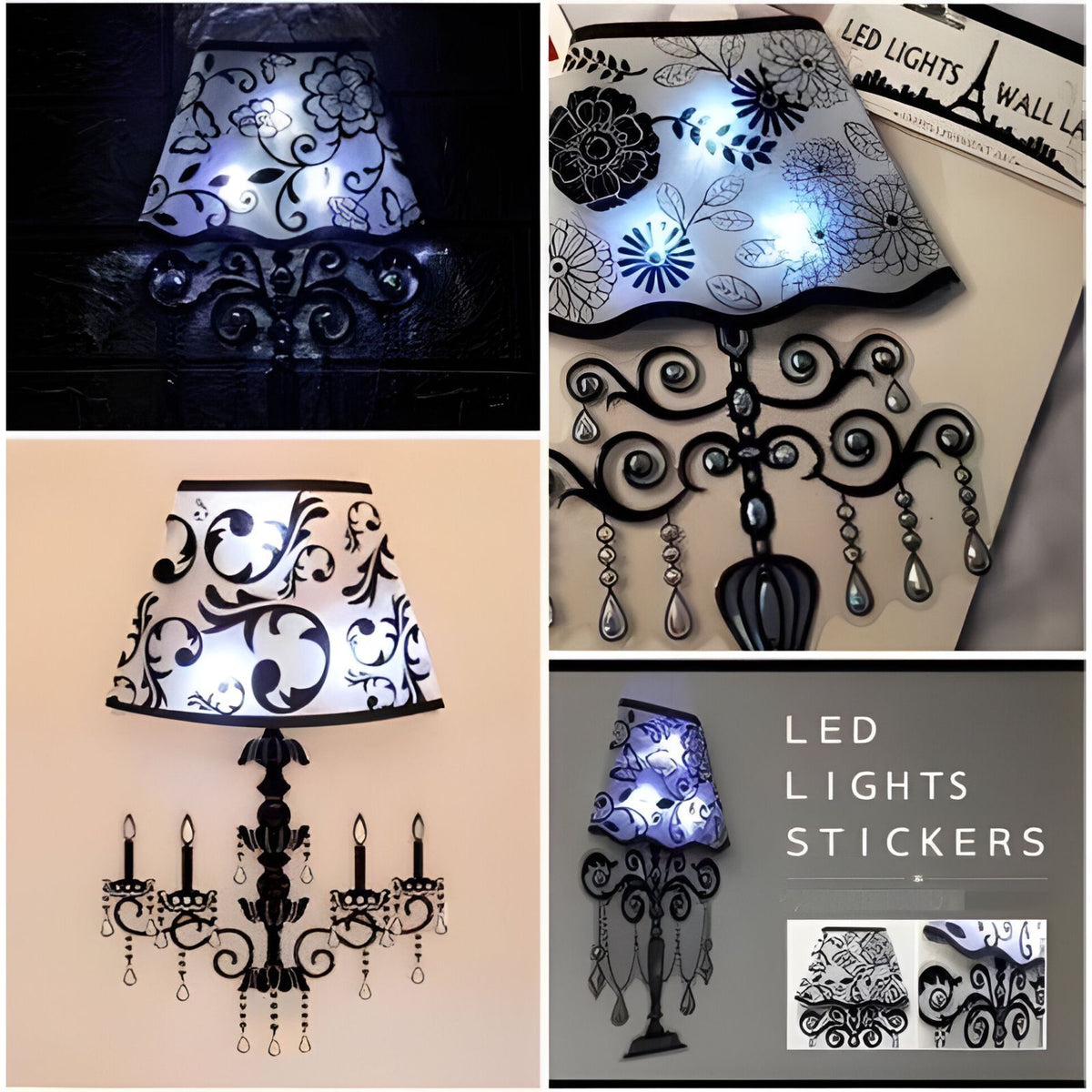 Self Adhesive LED Wall Lamp – Peel & Stick Night Light