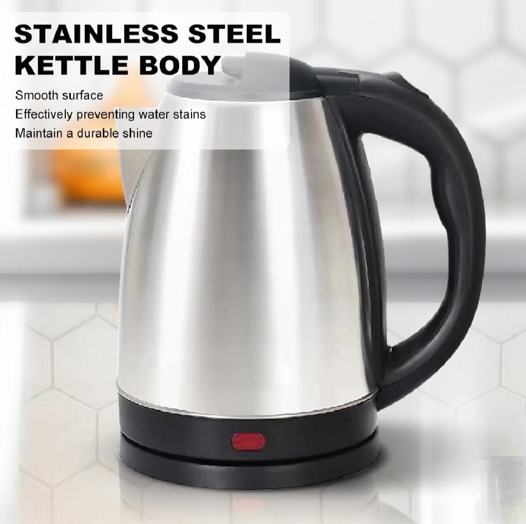 Electric Kettle Stainless Steel 1500W 2L
