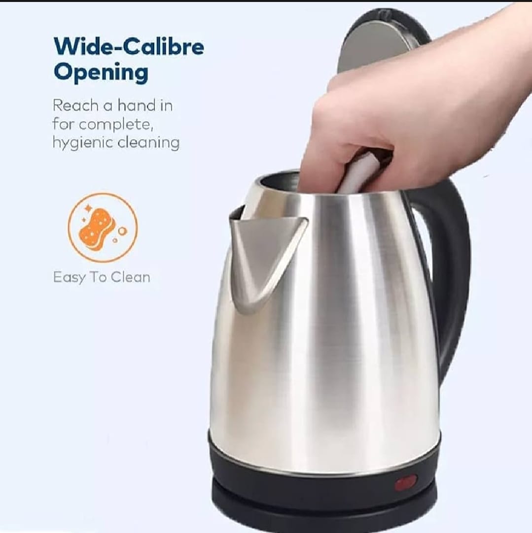 Electric Kettle Stainless Steel 1500W 2L