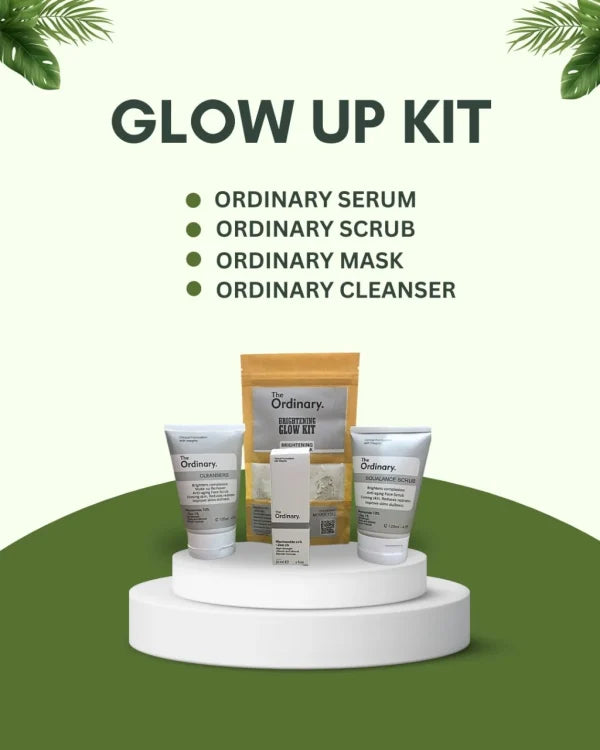 Face & Hand Brightening Glow Kit – Niacinamide + Zinc | Paraben-Free