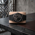 Premium Men's Watch with Rubber Strap & Date Display
