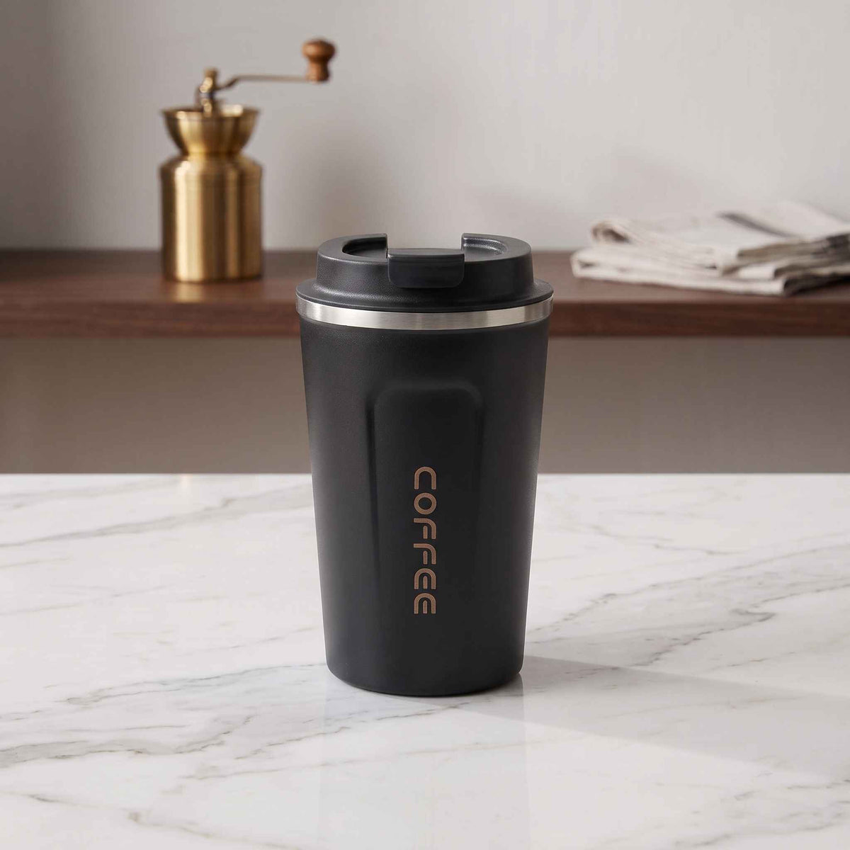 Stainless Steel Coffee Cup 500ml