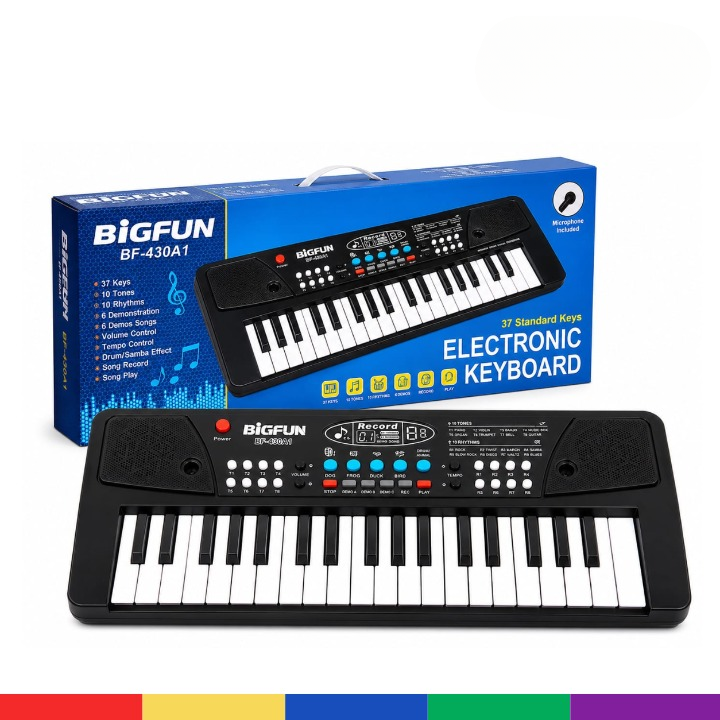 Bigfun 37-Key Electronic Piano Keyboard for Kids