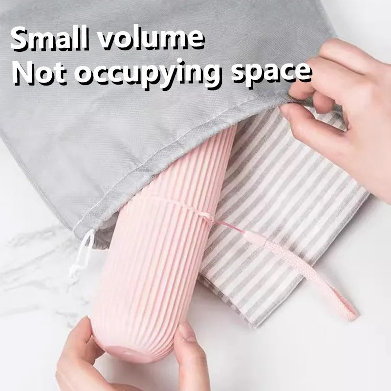 Portable Toothbrush Holder Case Toothpaste Storage
